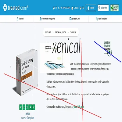 Xenical en vente libre